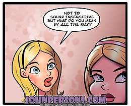 Horny cartoon sluts want their pussies licked and fucked