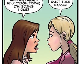 Naughty sluts starving for some hardcore interracial sex fun in top rated John Person porn comics