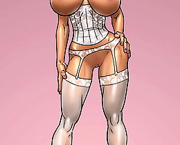 John Persons different interracial artworks