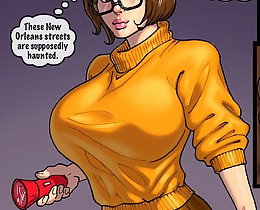 Velma porn. John Persons interracial sex fantasy with Velma Dinkley