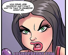 John Persons porn cartoons exposing naughty interracial pounding