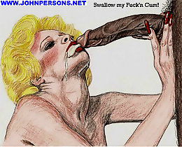 John Persons interracial sex cartoons