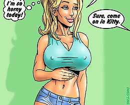 Kitty asks Coach Black to help her with new exercise free xxx comics