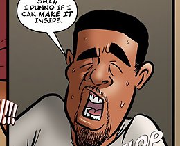 Hot black dude drives mad from tight juicy ass hole on his huge hard dick in mad John Persons free comics