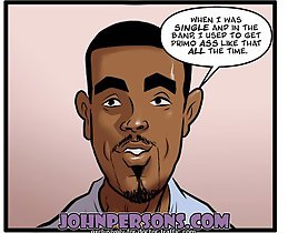 interracial John Persons cartoons, where black cock belongs to white ass