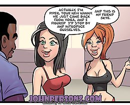 interracial John Person cartoons with tremendous variety of sex scenes