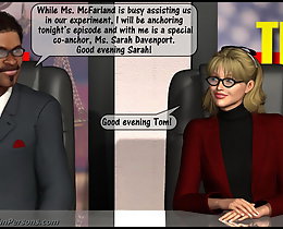 New girl at work, who likes sex and just lost her virginity in hot 3d porn comic