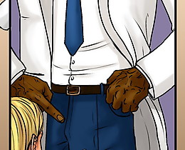 Pretty chesty girl is challenged using huge comics porn african american tool in the lady's dirty hot throat!