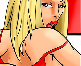 Fantastic blond wife turns crazy from the dark-colored rough wang of the lady's cunt-chaser within hard cuckold cartoons!