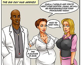 Interracial comics. Check out this amazing soaking huge african american tool fill this youthful naive wife filled with hot cum!