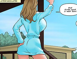 Rising urge between the woman's hips that she can't to scratch at xxx cartoons