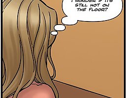 This lady still tasting the cum at the woman's mouth on these kind of toon sex pix