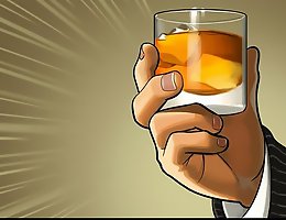 Younger dark-colored gentleman swallows the breast milk of naughty white girl using ice-cubes interracial comic porn
